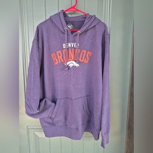 Navy Denver Broncos Hoodie